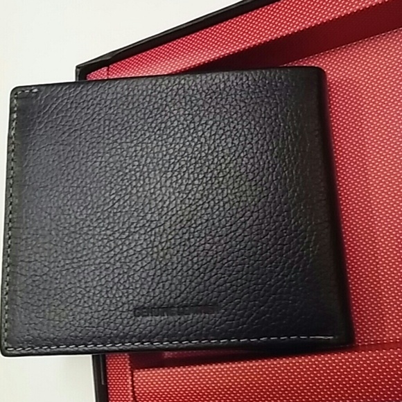 HOST PICK!!!! NWT PERRY ELLIS BLACK BIFOLD WALLET - Picture 7 of 8